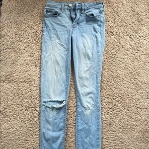 high waisted jeggings